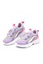 Automatic Lace-Up Ice Lila Girls' Sports Shoes - 5