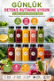 10 Pcs Smoothie Detox Bottle Transparent Plastic Leakproof Lid Angled Juice Bottle 250 ml - 3