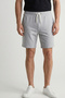 Cotton Men's Gray Casual Shorts Side Pocket Lace-Up Regular Fit Mold Pipe Leg Casual Bermuda 2 Thread