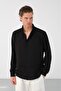 Men's Regular Fit Linen Look Shirt - 2
