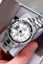Original Men's Wristwatch 3 Atm Water Resistant Silver Color Steel Band Dke2106C3