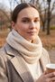 Unisex Knitted Neck Collar Women Men Scarf Neck Collar Acrylic Knitted - 2