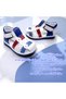 Orthopedic Baby Boy and Kids Sandals White Navy Blue Red Ebgcm2406 - 2