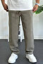 Men's Elastic Waist Modal Fabric Comfortable Cut Trousers Green Edw396 - 2