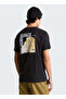Nf0A8Gv0Jk31-M Half Dome-Graphic Te Black Round Regular Fit Printed Men's T-Shirt - 2