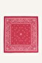 Women's Patterned Cotton Bandana N7447Az25Sm - 2