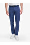 Indigo Slim Fit Linen Blended Canvas Trousers 50268095-Vr028 - 2