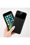 Apple iPhone 8 Plus Compatible Case Lens Leather Case Black - 3