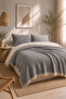 4 Layer Muslin Pique 100% Cotton Double Layer 220X230 Reversible Breathable Summer Pique