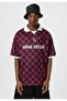 Oversize polo collar jersey t-shirt - 2