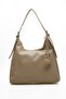 Beige Strappy Women's Shoulder Bag
