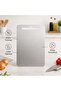 Anti-Bacterial Steel Cutting Board 34X24 cm Medium Size, Odor-Free Hygienic Stainless Kitchen Board, Dishwasher Safe - 2