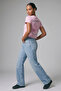 Women's Sea Shell Printed Crop T-Shirt Summer Concept 100% Cotton - 5