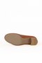 Tan Dark Leather Women's Heeled Shoes 01We5700 - 6