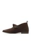 Brown Nubuck Women's Flat Boots 01Wd3702 - 3