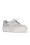 White Leather-Mesh Men's Sports Shoes 10Ma106594 - 2