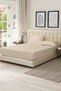Ivory 3-Piece Flat Sheet Set (King Size)