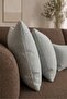 Chevron Bohemian Decorative Punch Pillow Cushion Cover |   Light Gray - 2