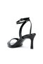 , Women's Heeled Sandals 161996Z609 Black - 5