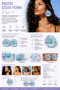 Women's Pastel Flower Form Earrings - 3