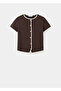 Buttoned Koton T-Shirt - 3