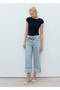 Wideleg Jean with Rolled Hems - 2