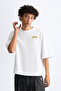 Eazy Unisex Oversize T-Shirt 100% Cotton White Eazy Society Printed T-Shirt - 4