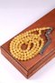 Pocket Size Silver Tasseled 99 Rock Drop Amber Prayer Beads - 5