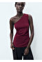 Drape Asymmetrical Blouse - 7