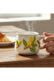 Handcrafted, Double-Sided Embossed Pattern 2-Piece Cup-Mug Set, 5 Different Models - 2