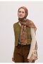 Amora Pattern Shawl Cinnamon - 3