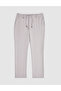 Gray Ex. Slim Fit Waist Drawstring Trousers 50324265-Vr024 - 5