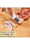 Stainless Steel Green Onion Cutter, Multifunctional Chopper for Vegetables & Herbs - 2