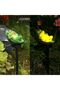 Solar Frog Garden Stake Light, Small Waterproof Decorative Lamp for Outdoor Yard Pathway - 6