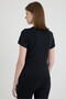 Gloria and Becky |   High Waist Bamboo Pocket Black Leggings & Crew Neck T-Shirt Set - 8