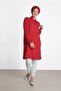 4878 Model Revers Tunic with Hidden Buttons and Accessories - 2