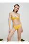 X Selected by Şahika Ercümen - Textured Bikini Bottom with Side Buckle Detail - 2