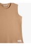 Basic Tank Top Crew Neck Ribbed Cotton - 3