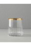 Koza Glass 3-Piece Soft Drink Glass Gold