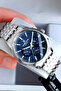 Exclusive Men's Wristwatch 3 Atm Waterproof Silver Color Steel Band Dke2088C6 - 2