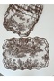 Toile De Jouy Patterned Luxury American Service Set of 6 - L'Antique Series - 2