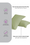 2- Piece Microfiber Pillowcase Set - 50x75 cm with Envelope Closure - 4