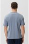 Comfort Mavi Basic Bisiklet Yaka Modal T-shirt - 5
