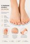 Five Finger Separator and Toe Corrector Device Toe Shape Corrector 5 Finger Separators - 6