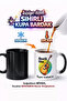 Diger Acoustic Guitar Double-Sided Printed Porcelain Magic Mug Cup Gift
