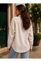 Women's Long Sleeve Linen Shirt Comfortable Fit - 5