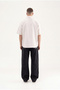 Men's Floral Embroidered Oversize Shirt Stone - 5