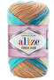 Cotton Gold Batik 7938 Crop Dress Amigurumi Motif Cardigan Cotton Thread 100 Gr 330 Yards 55% Cotton