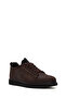 Men's Brown Lace-Up Nubuck Leather Casual Shoes 25Wfd6748V3 - 6