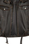 Nina Women's Black Vintage Leather Jacket 26Sgd5653Vd - 8
